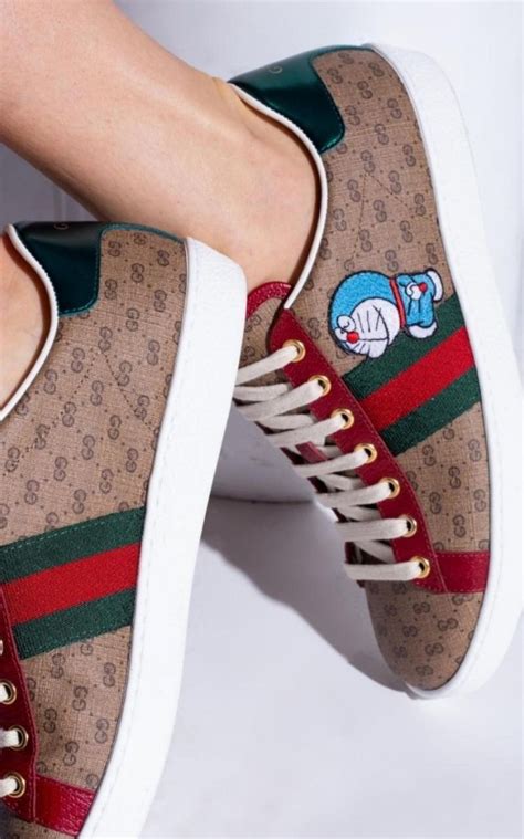 gucci x doraemon sneakers|Gucci Doraemon collection.